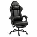 Fauteuil, réglable, coloris noir, pour le salon ou la chambre