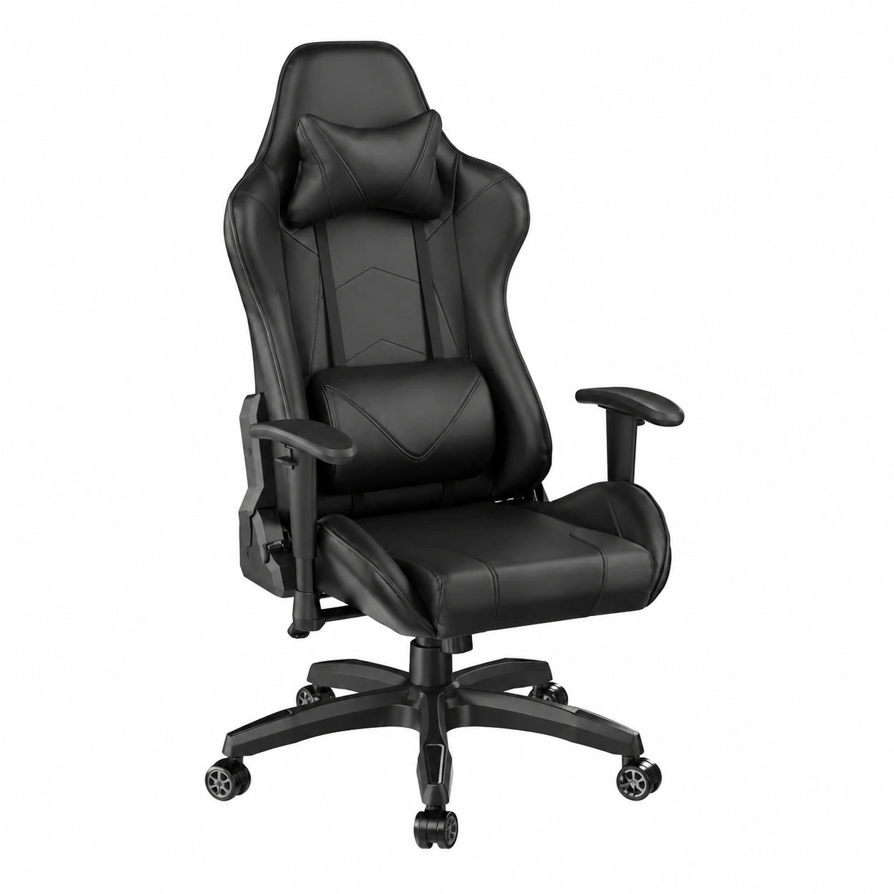 Bureau, pivotant, sur roulettes, coloris noir, pour l’espace de travail