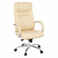 Fauteuil, réglable, coloris beige, pour le salon ou la chambre