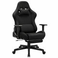 Fauteuil, réglable, coloris noir, pour le salon ou la chambre