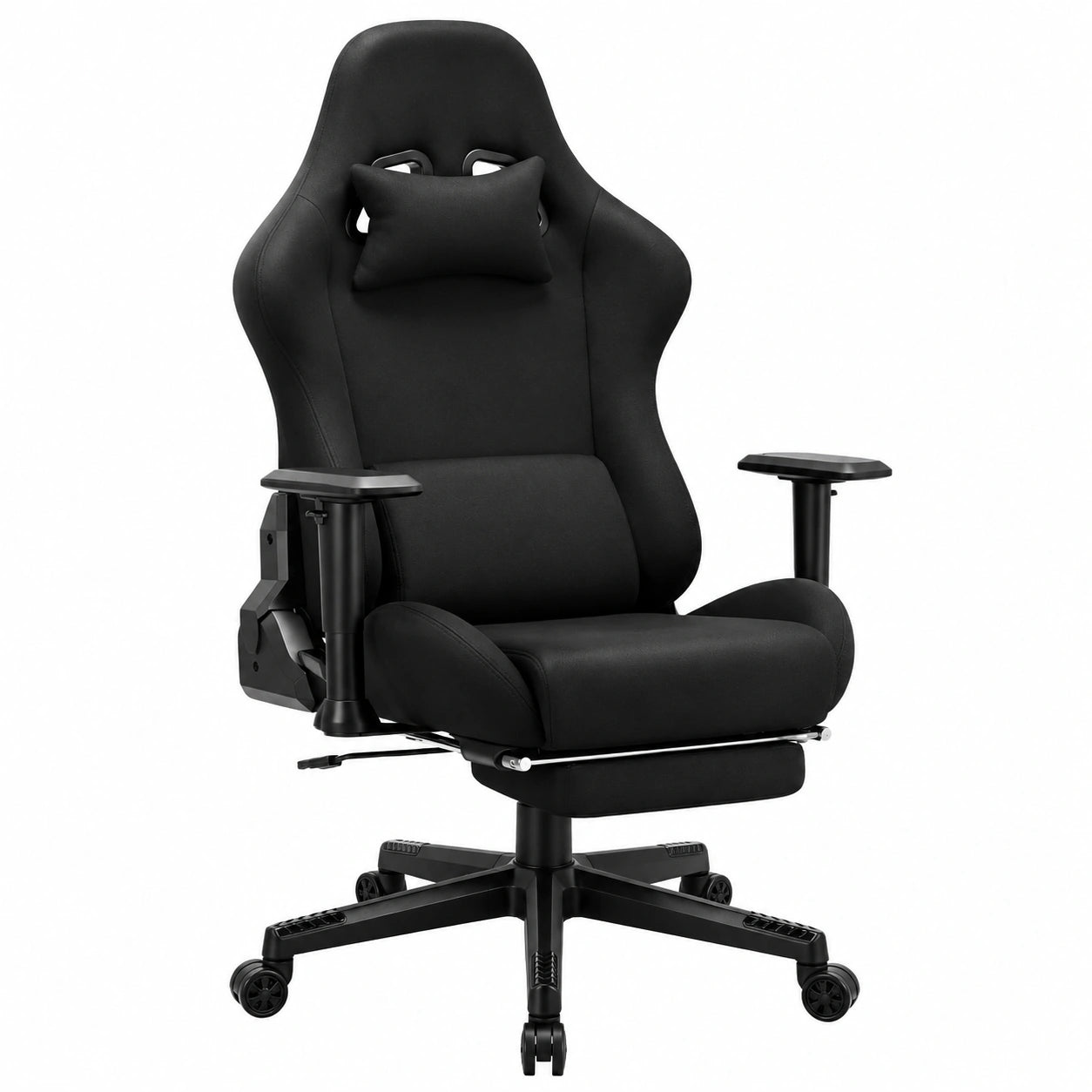 Fauteuil, réglable, coloris noir, pour le salon ou la chambre