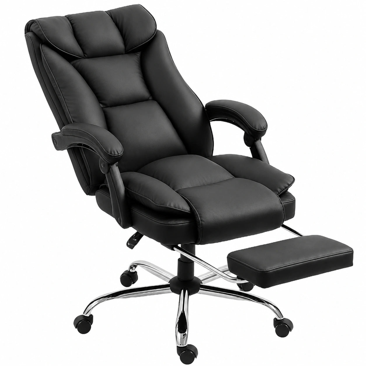 Bureau, pivotant, réglable, rembourré, coloris noir, pour l’espace de travail