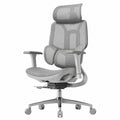 Bureau, pivotant, réglable, coloris gris, pour l’espace de travail